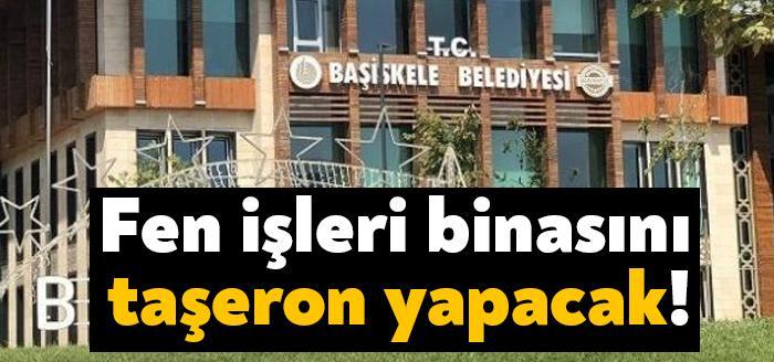 Başiskele Belediyesi’nin Fen işleri müdürlüğüne ait idari binası için bugün