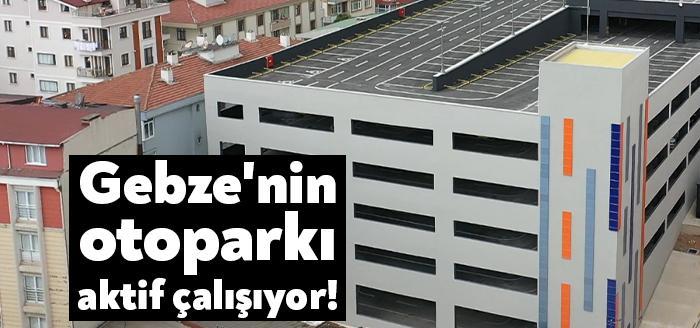 Kocaeli Büyükşehir Belediyesi UlaşımPark tarafından işletmesi sağlanan Gebze Katlı Otoparka