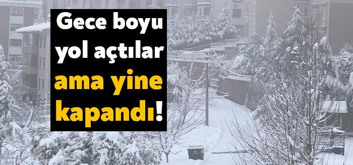 Kocaeli Büyükşehir Belediyesi ve ilçe belediyelerine ait kar küreme ve