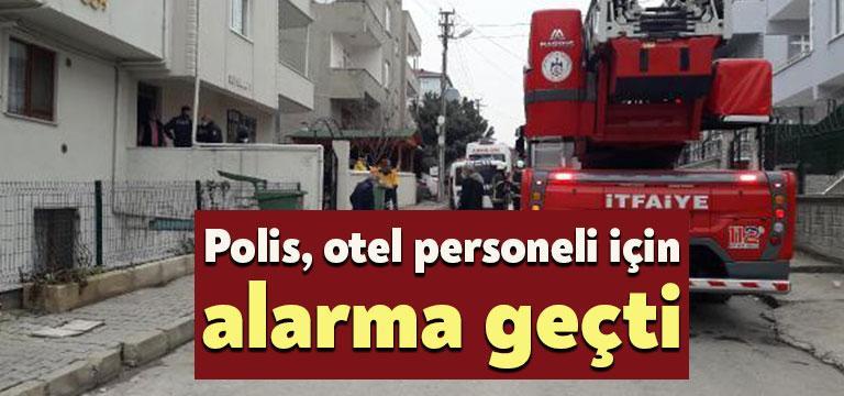 Kocaeli'nin Körfez ilçesinde, bir otelde çalışan Fatih Seper'den haber alınmayınca