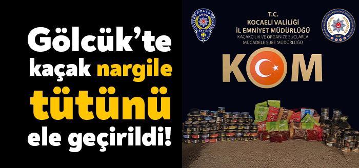 Kocaeli Emniyet Müdürlüğü ekipleri tarafından Gölcük’te bulunan bir iş yerine