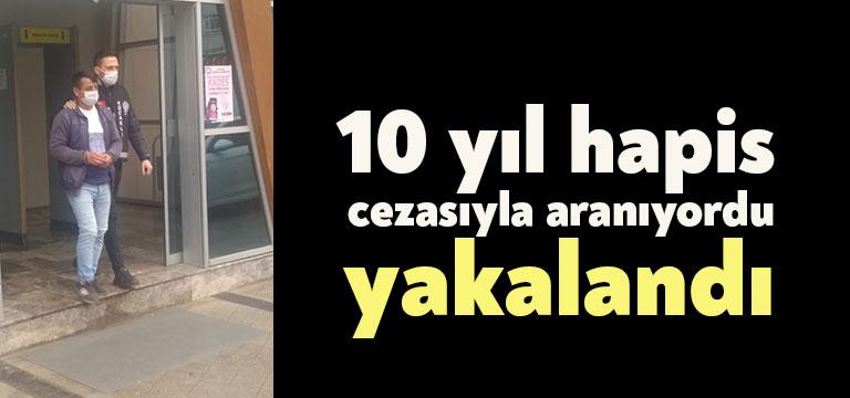 Kocaeli Emniyet Müdürlüğü ekipleri tarafından 10 yıl 3 ay hapis