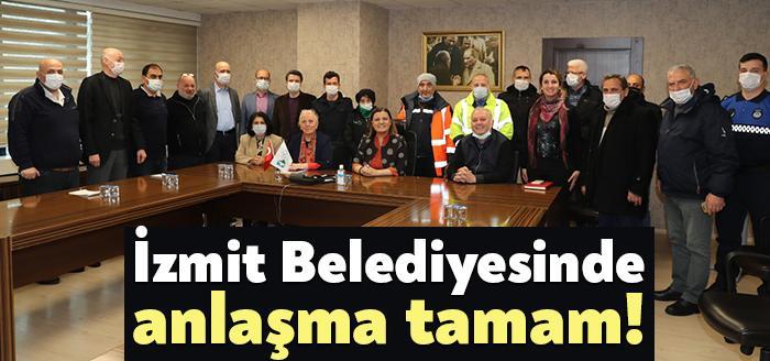 İzmit Belediyesi ile DİSK Genel İş Sendikası arasında 15 Ekim’de