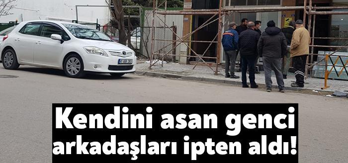 İzmit Kadıköy Mahallesinde bulunan bir iş yerinde çalışan kişi iş