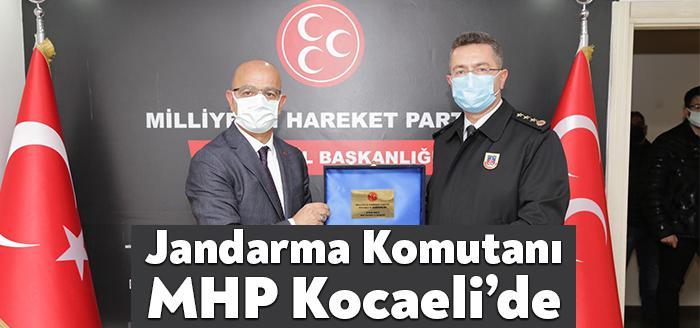 MHP Kocaeli İl Başkanı Aydın Ünlü, Kocaeli İl Jandarma Alay