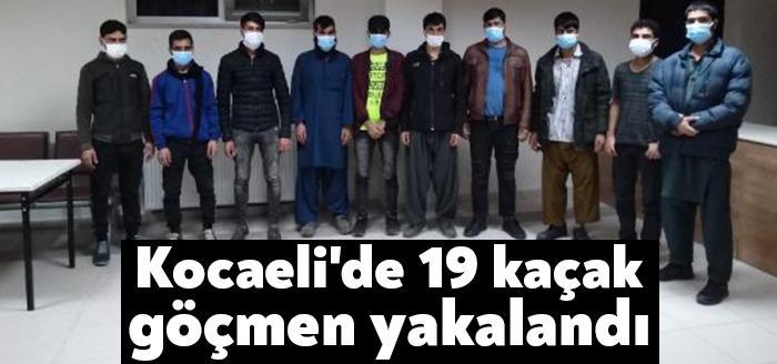 Derince ve Gebze ilçelerinde polisin düzenlediği operasyonlarda Afganistan uyruklu toplam