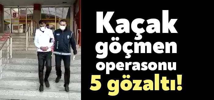 Kocaeli Emniyet Müdürlüğü ekipleri tarafından durdurularak arama yapılan bir araçta