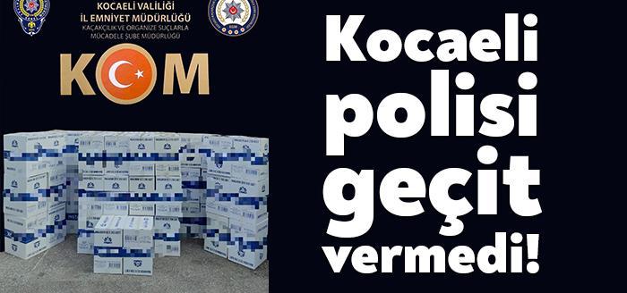 Kocaeli Emniyet Müdürlüğü ekipleri tarafından Derince ve Darıca ilçelerinde durdurularak