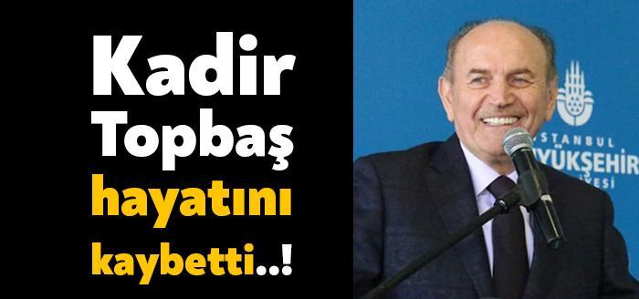 İstanbul Büyükşehir Belediyesi’nin eski belediye başkanı Kadir Topbaş 76 yaşında