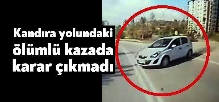 28 Ağustos 2019 günü Kandıra yolunda halk otobüsü, otomobile çarpmış,