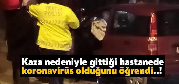 Kocaeli'de otomobil ile çarpışan motosiklet sürücüsü Tuncay Şurutoğlu, hastaneye kaldırıldı.