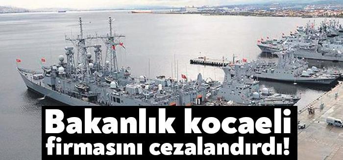Milli Savunma Bakanlığı, ihalelere katılmaktan yasaklama kararlarını açıkladı. Kocaeli’den de