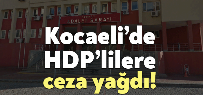 Kocaeli’de “silahlı terör örgütüne üye olma”, “Terör Örgütü Propagandası Yapmak”,