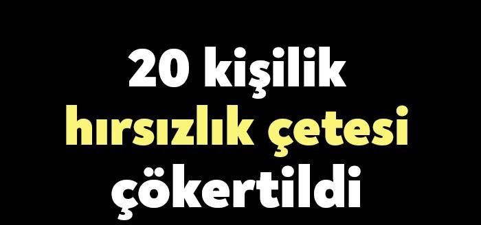 Kocaeli Emniyet Müdürlüğü ekipleri tarafından hırsızlık çetesine yönelik 5 ilde