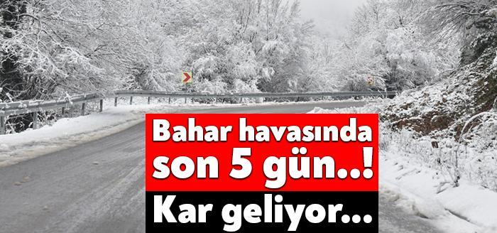 Şubat ayının başından beri mevsim normallerinin üzerinde seyreden hava sıcaklığı