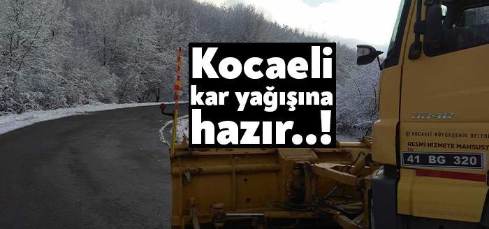 Büyükşehir Belediyesi Karla Mücadele Ekipleri ilimizde etkisini göstermesi beklenen kar
