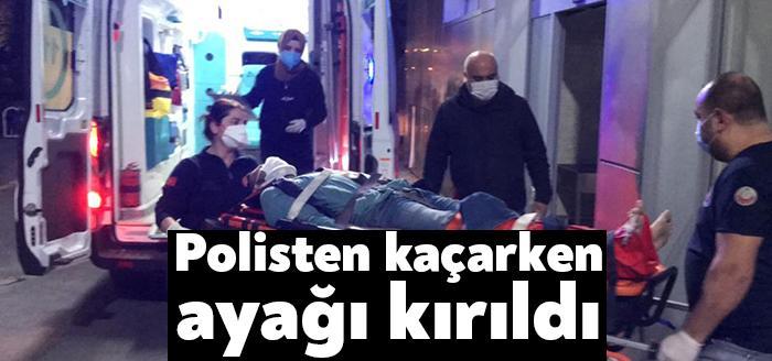 Derince Çenedağ Mahallesinde polisin ‘dur’ ihtarına uyamayarak kaçmaya çalışan kişi