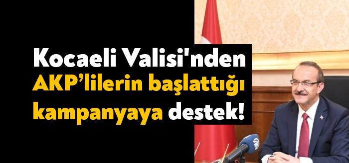Twitter’dan AKP’lilerin #ErdoğanınYanındayız başlığıyla başlattığı kampanyaya birçok vali destek verdi.