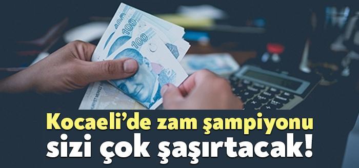Türkiye İstatistik Kurumu Başkanlığı Kocaeli Bölge Müdürlüğü, verilerine göre fiyatı