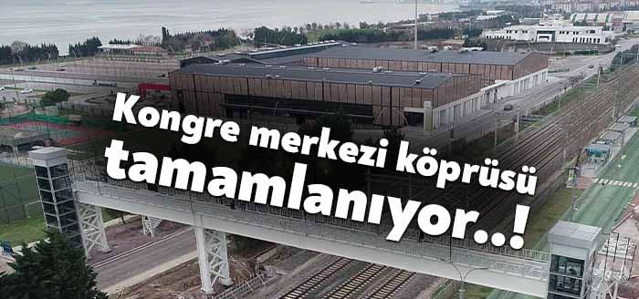 Büyükşehir Belediyesi tarafından yapılan Kongre Merkezi Tramvay Durağı ile Kocaeli