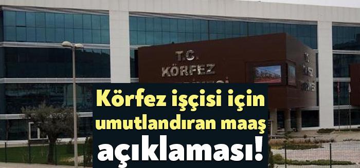 Körfez Belediye Başkanı Şener Söğüt, Körfez Belediyesi içsi için umutlandıran
