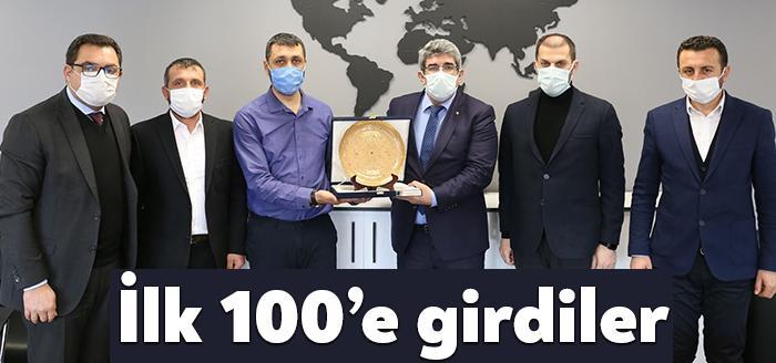 En hızlı büyüyen şirketlerin yer aldığı “Türkiye 100” listesine girmeyi