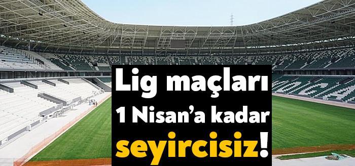 Türkiye Futbol Federasyonu Başkanı Nihat Özdemir, 1 Nisan 2021'e kadar