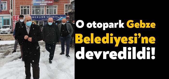 Mülkiyeti Gebze Belediyesi’ne ait olan Gebze İmam Hatip Lisesi karşısındaki