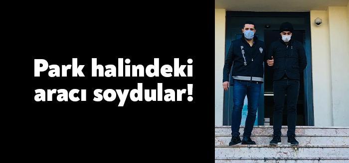 Darıca’da park halindeki bir aracın kasasından 4 bin TL değerinde