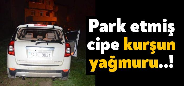Kocaeli'nin Gebze ilçesinde park halindeki otomobile tabancayla ateş açan 2