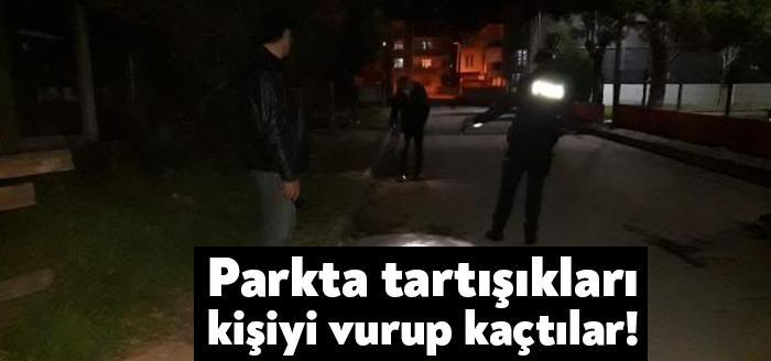 Kocaeli'nin Körfez ilçesinde A.Ç., parkta çıkan tartışmada V.B. ve Y.B.'nin