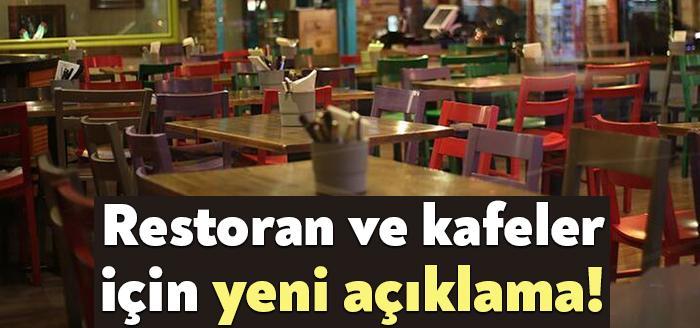 Pandemi nedeniyle ciro kaybı yaşayan yiyecek içecek sektöründeki şirketlere verilecek