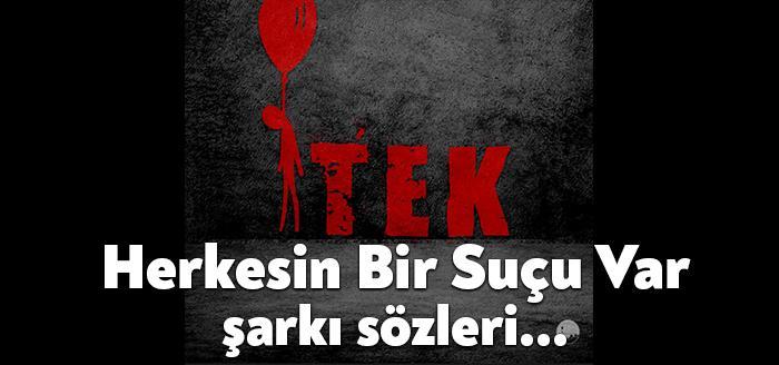 Ünlü rap müzik sanatçısı Sagopa Kajmer Herkesin Bir Suçu Var