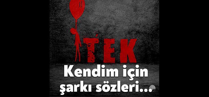 Ünlü rap müzik sanatçısı Sagopa Kajmer Kendim İçin şarkı sözleri