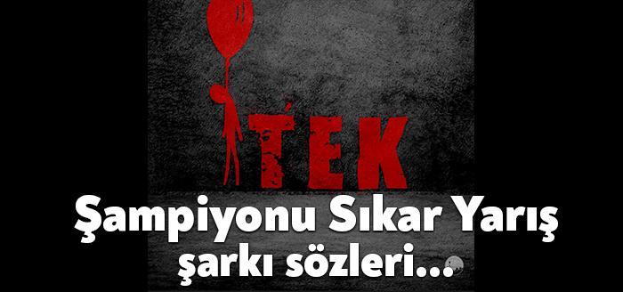 Ünlü rap müzik sanatçısı Sagopa Kajmer Şampiyonu Sıkar Yarış şarkı