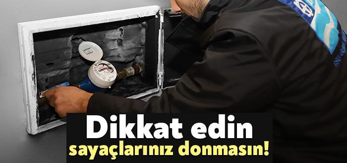 Kocaeli Büyükşehir Belediyesi İSU Genel Müdürlüğü ekipleri beklenen soğuk havalarda