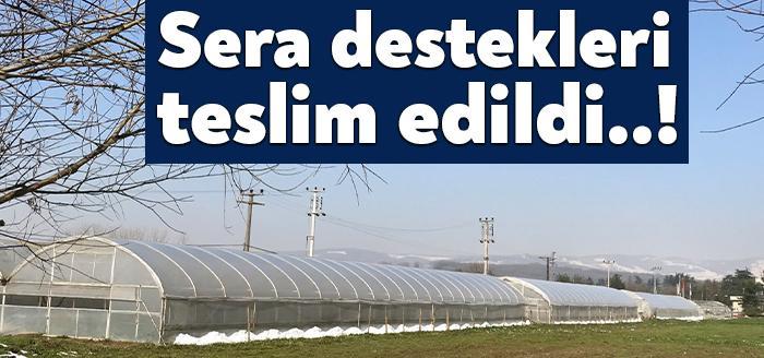 Büyükşehir Belediyesi, tamamı hibe sera naylonu ve yüzde 50 hibeli