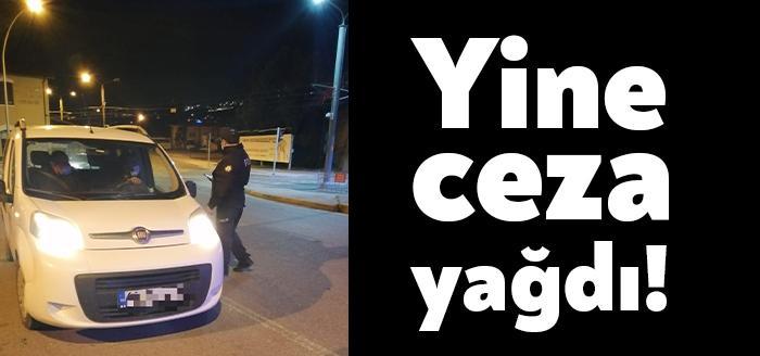 Koronavirüs salgınının yayılmasının önlenmesi kapsamında yapılan kontrollerde kural ihlalleri yapan