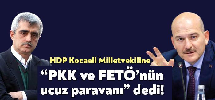 İçişleri Bakanı Süleyman Soylu, katıldığı bir televizyon programında HDP Kocaeli