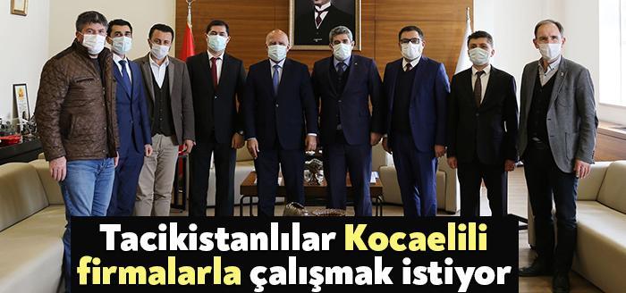 Tacikistan Büyükelçisi ve beraberindeki heyeti ağırlayan KOTO Başkanı Bulut, Covid’19