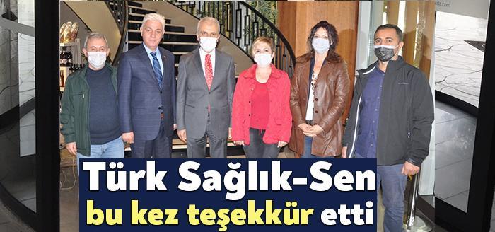 Türk Sağlık-Sen Kocaeli Şubesi Başkanı Ömer Çeker, İzmit Seka Devlet