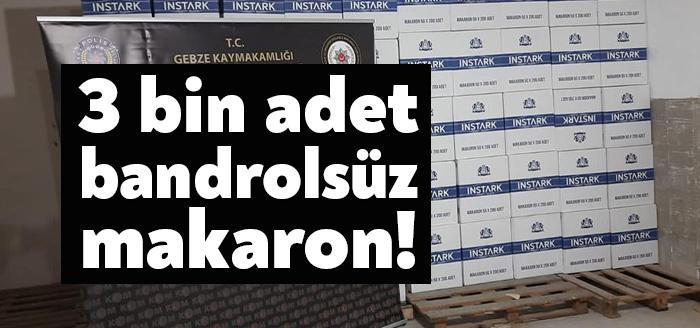 Kocaeli Emniyet Müdürlüğü ekipleri tarafından Gebze Osmangazi Köprüsünde durdurulan bir