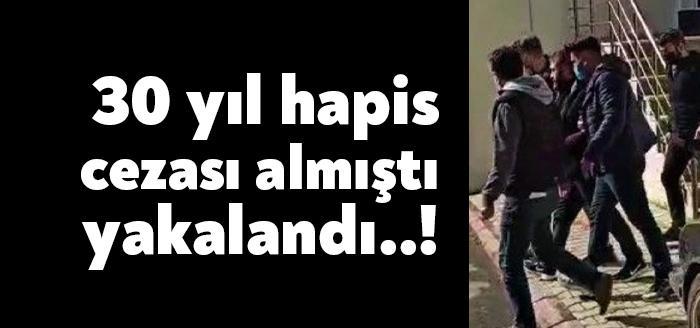 Kocaeli’de polis ekiplerinin yaptığı çalışmalar sonucunda 30 yıl 1 ay