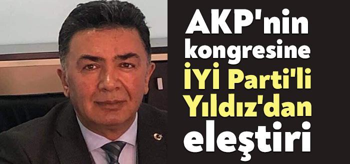İYİ Parti Kocaeli İl Başkanı Şanbaz Yıldız, AKP 7. Olağan