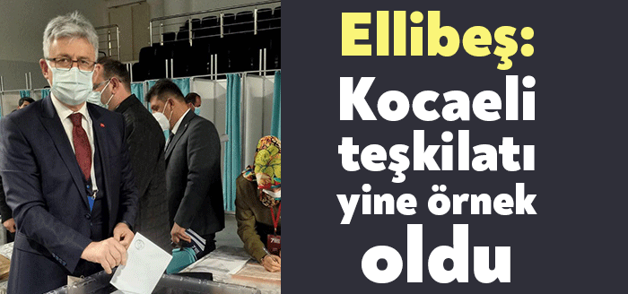AKP Kocaeli İl Başkanı Mehmet Ellibeş, 7.Olağan Büyük Kongreyle ilgili