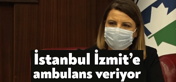 İzmit Belediye Meclisi’nde İstanbul Büyükşehir Belediyesi’nin İzmit’e vereceği ambulans için