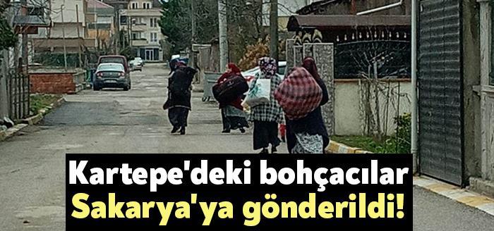 Kartepe Belediyesi Zabıta Müdürlüğü ekipleri denetimlerinde, Sakarya’dan geldikleri tespit ettikleri