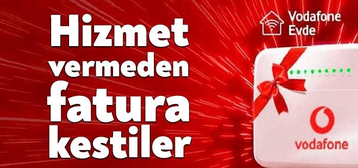 Vodafone Net, İzmit’te ikamet eden bir vatandaşı 4 haftadır mağdur