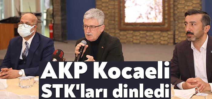AKP Kocaeli İl Başkanı Mehmet Ellibeş, Gönüllü Kültür Teşekkülleri (GTK)