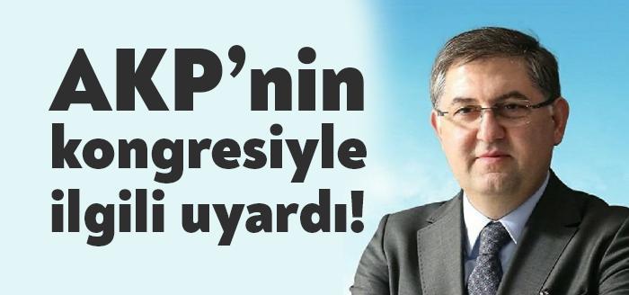 CHP Kocaeli İl Başkanı Harun Yıldızlı, bugün Ankara'da gerçekleştirilen AKP'nin